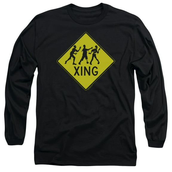 Zombie Xing Officially Licensed Adult Long Sleeves T Shirt