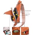 thumbnail image 3 of Bolso Bandolera para Mujer Bolso Bandolera Boho, Bolso Bandolera, Bolsillo en el Pecho con Correa Ancha para Mujer, Bolso Bandolera pequeño de Piel con Cremallera y Correa para el Hombro, para, 3 of 5