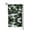 Square, variant on Gray Camouflage Print Garden Flag Double Sided Small Flag Yard Home Decorative Flags Banner 12.5 x 18 Inch Fillet