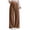 Coffee #39, variant on WULMLEO Women's Sweatpants Corduroy Fall Winter Wide Leg Elastic Waist Bottoms Trendy Athletic Trousers Loose Fit Comfort Pant with Pockets Ginger 2XL
