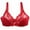 Red, variant on CFLVAEK Underwire Bras for Women Plus Size Push Up Everyday Bra Breathable Full Coverage Bralettes Adjustable Straps Bras Beige 105