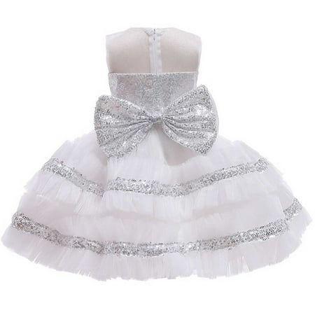 

Fesfesfes Toddler Baby Girl Show Dress Sleeveless Princess Dress Girls Skirt Party Formal Dress Mesh Lace Dress Clearance Under 10$