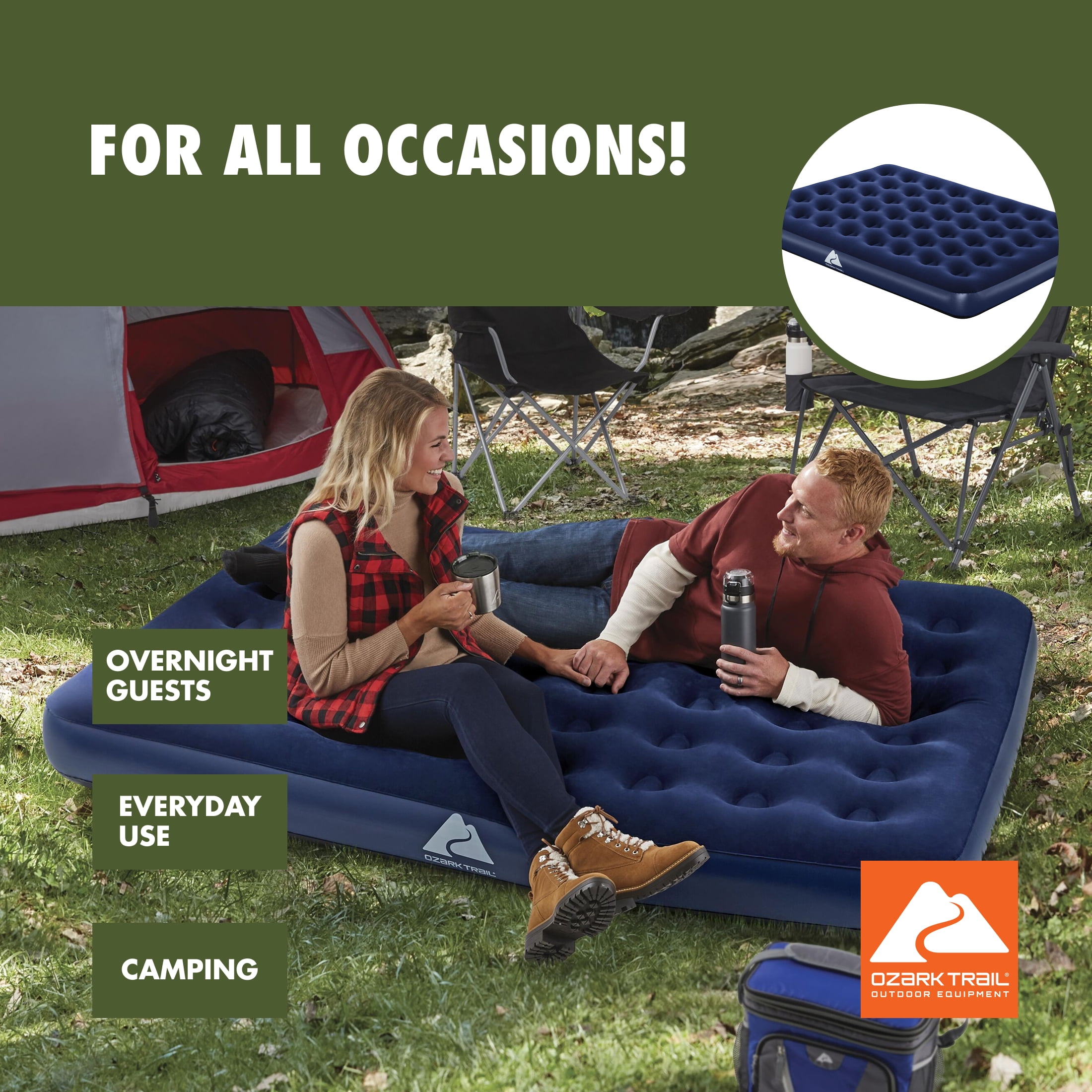 Ozark Trail 10″ Queen Airbed Mattress – Elevated Comfort & Value