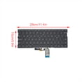thumbnail image 5 of ABS INTERPRADOR POR CUALQUIER POR CORPUTADORA TECLETA TECLO ERGONÓMICO Teclas multimedia que reemplazan el reemplazo de la pieza para Xiaomi MI Air 13.3 con la luz de fondo Jumpingount EL006034-00B, 5 of 5