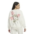 thumbnail image 5 of Mills by Millie Bobby Brown Women's Crew Neck Fleeced Terry Sweatshirt, Sizes XXS-XXL, 5 of 10