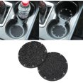 thumbnail image 2 of Paquete de 2 posavasos para portavasos de coche, 2,75 pulgadas, moda ostentosa, antideslizante, universal, portavasos para coche, posavasos, inserto de cristal, diamantes de imitación, accesorios, 2 of 5