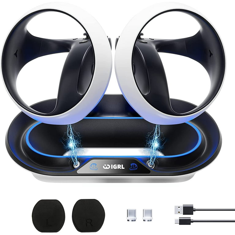 PlayStation 5 & PSVR2 Deluxe Combo, VR2 Headset, Sense Controllers, PS5  Disc Console, DualSense, 4K HDR Advanced Graphical Rendering, Eye Tracking