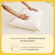 thumbnail image 3 of Colchón de Espuma Nooz Original 20cm King Size Adulto y 2 Almohadas Essential de Espuma Triturada blanco King Size, 3 of 12