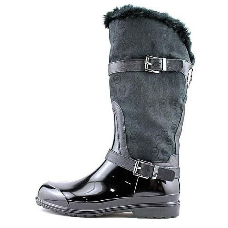 Michael Kors Michael Fulton Harness Rain Boots in Black