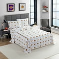 thumbnail image 2 of NBA Officially Licensed Los Angeles Lakers Microfiber Bed Sheet Set - Queen, 2 of 5