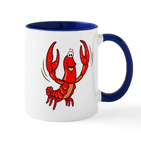 

CafePress - Crawfish Mug - 11 oz Ceramic Mug - Novelty Coffee Tea Cup