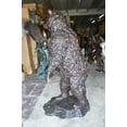 thumbnail image 3 of Big Bear standing Bronze Statue -  Size: 45"L x 42"W x 78"H., 3 of 10