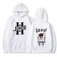 thumbnail image 2 of Primavera otoño hombres sudaderas con capucha Junior H Triste niños Harajuku niñas Hip Hop pulóver regalo de música elegante Casual suelta cómoda sudadera, 2 of 4