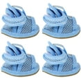 thumbnail image 7 of LOLIPPYY 4pcs Breathable Pets Dog Boots Mesh Sandals Dog Shoes Anti- Sneakers Pet Supplies ( ) - Size 3, 7 of 7