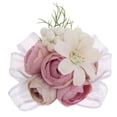 thumbnail image 2 of Paquete de 2 a 12 pulseras de ramillete para damas de honor, flores de mano, suministro de boda, loto 12 piezas Sunnimix ramillete de flores, 2 of 8