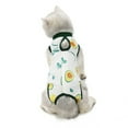SPRING PARK Cat Recovery Suit Fruit Pattern Printing Anti Licking
