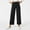 Black, variant on Twill Cropped Wide Leg Pant Plus Size Wide Leg Petite Crop Trousers Stretch Capri Jeans Ankle Denim Pants Women Casual Pants for Women Work Women Winter Pants plus Size Casual 3xl Casual Pants