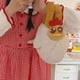 thumbnail image 4 of Divertido Bolso de Peluche de Pollito Bolso Feo con Forma de Pollo Bolso con Forma de Gallina Bolso de Hombro Adecuado para Regalos de Cumpleaños de Niñas, 4 of 5