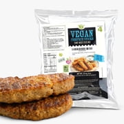 Creative Pea Vegan Fishfree Sticks – Just Add Water & Oil, 4-Pack (65g Each), Makes ~1 kg (2 lb) Prepared Food, Plant-Based, Gluten-Free