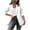 White, variant on WXLWZYWL Blazer Jacket for Women Solid Color Casual Long Sleeved Small Suit Temperament Slim Top Coat Office Work Womens Coat