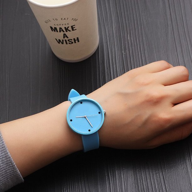 Reloj Digital electrónico para niñas y niños, relojes de silicona para niños, reloj de cuarzo informal sencillo para mujeres, los mejores regalos para niños Gao Jinjia LED