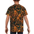 thumbnail image 5 of Wukai Daisies Youth Unisex Short Sleeve T-Shirt for Boys, Girls, Teens, and Kids-X-Small, 5 of 7