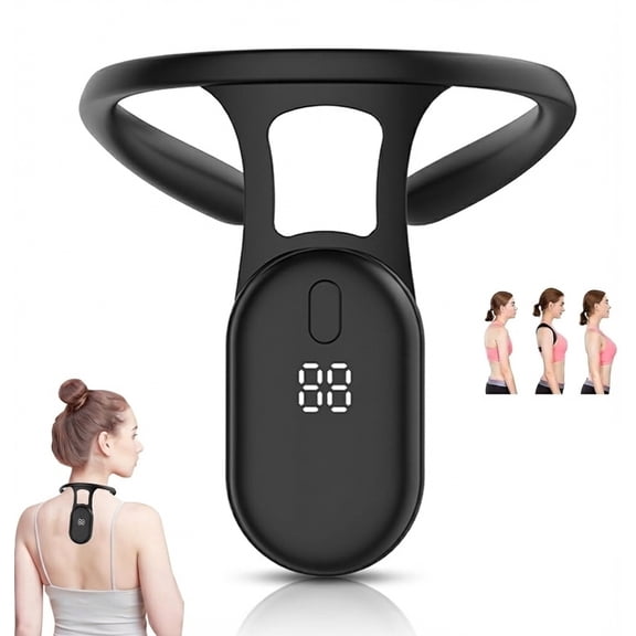 Smart Posture Corrector with Vibration Reminder – Wearable Back Support for Upright Posture Monitoring, USB Rechargeable Sensor Posture Trainer