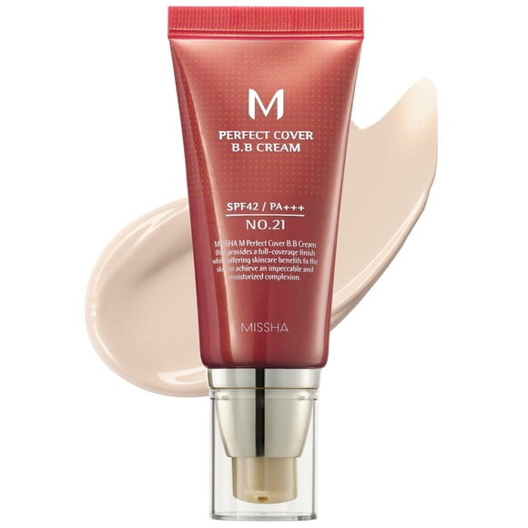 Crema hidratante con color MISSHA M Perfect BB Cream n.º 21, 50 ml, SPF42