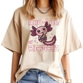 thumbnail image 3 of Camisetas Axolotl para mujer, ropa de calle de diseñador, ropa de manga japonesa para mujer, 3 of 4
