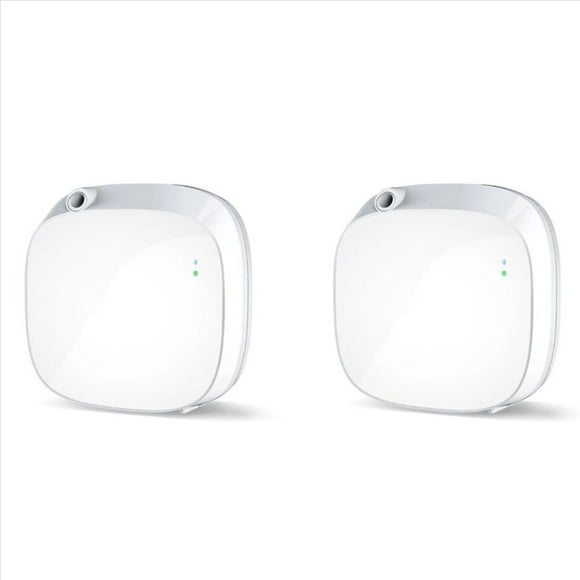 2X Difusor de Fragancias Inteligente con Bluetooth, Control por Aplicación, Batería, Fuente de Alimentación Dual USB, Difusor de Aceite Sin Agua de 100 Ml B