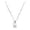 O, variant on Product Category Necklaces & Pendants Initial Silver Plated Letter Necklace for Women - Name Pendant Jewelry Silver Tone Personalization