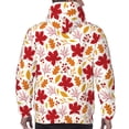 thumbnail image 7 of Fotbe Men's Hoodie with fall laef Maple Pattern - Kangaroo Pocket Pullover Hooded Sweatshirt, Perfect for Daily Wear, Travel, and Home-XX-Large, 7 of 7