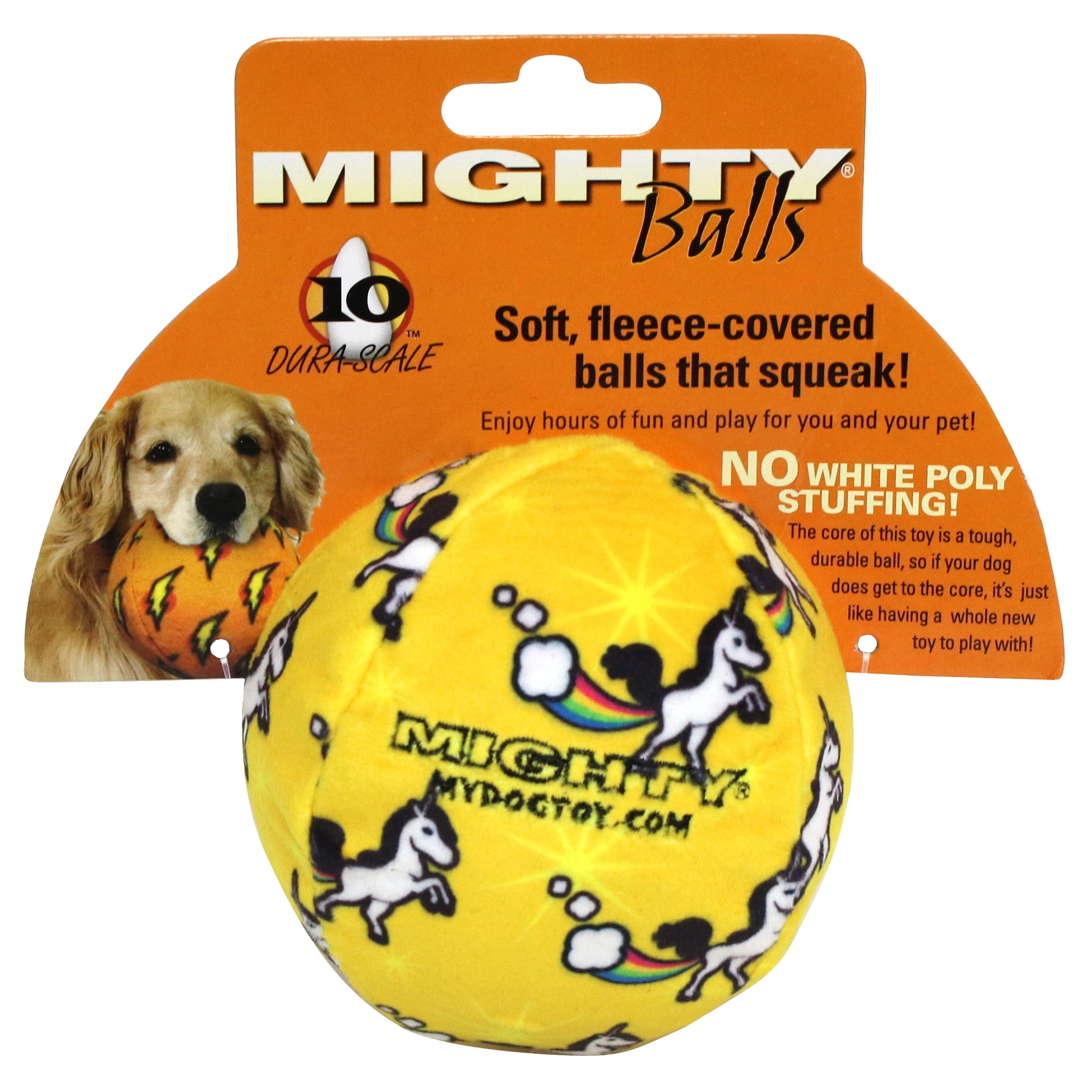 Mighty Ball Medium Unicorn, 2-Pack Dog Toys