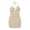 #0215-Khaki, variant on Women's Dresses Spaghetti Strap V Neck Cut Out Ruched Bodycon Mini Dress Party Nightclub Wear Lightweight Breathable Stretchy Form Fitting Sundresses Gift