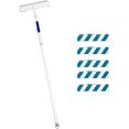 thumbnail image 1 of Generic Double Sided Window Cleaner Glass Cleaning Equipment Lightweight with Hook Window Squeegee 3 in 1 for Kitchen Bathroom Shower, 5 Removal Cloths, 1 of 7