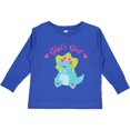 thumbnail image 3 of Inktastic Gigi's Girl Dinosaur Girls Long Sleeve Toddler T-Shirt, 3 of 5