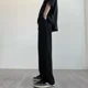 thumbnail image 3 of Pantalones para hombre, pantalones casuales con abertura ancha, pantalones para hombre, bolsillo, rectos, estilo coreano, clásicos, holgados, ropa de calle, elegantes, oferta especial Y2k, 3 of 5