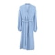 thumbnail image 1 of Minnieouse Ropa de dormir de estilo informal con abertura frontal de primavera para mujer, de dormir de manga larga Simple para niñas, ropa Vestidos Azul METRO, 1 of 6