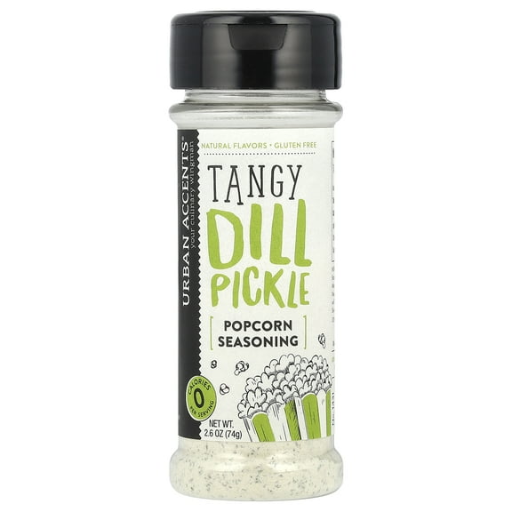Urban Accents Popcorn Seasoning, Tangy Dill Pickle, 2.6 oz (74 g)