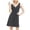Gray, variant on WIZUTIZ Beach Dresses for Women Trendy High Rise Elastic Pleated Solid Pleated Dress Sleeveless V-Neck Shift Dress for Ladies Mini Dress Comfy Birthday Dress Black