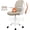 Khaki, variant on COOLHUT Tall Office Chair 400lbs, Standing Desk Chair with Flip-up Armrests, Executive Ergonomic Computer Standing Desk Chair with Lumbar Support and Adjustable Footrest Ring for Standing Desk, Black