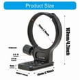 thumbnail image 5 of Camera Accessory VR Tripod Mount Rings Versatile Tripod Support Rings Camera Tripod Adapter Plastic for Z 28-400mm f/4-8, 5 of 12
