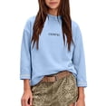 thumbnail image 5 of Afuyipoi Girls Sweatshirt Mock Neck ( 6 Months - 12 Years ) Fall Winter Warm Underwear Blue 3T, 5 of 6