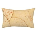 thumbnail image 1 of Balery taco tortilla Funda de Cojín Estampada, Regalos para Mujeres, Regalos de Amor para Ella, Regalos para Novia o Esposa, Funda de Almohada-16"x24", 1 of 6