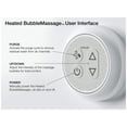 thumbnail image 7 of Kohler 1224-GH-0 66 x 36 in. Mariposa Drop-In Heated Bubblemassage Air Bath - White, 7 of 7
