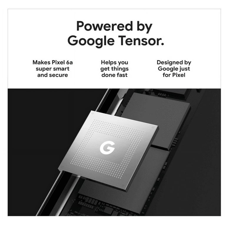 Restored Google Pixel 6A 128GB Charcoal Grey- Unlocked