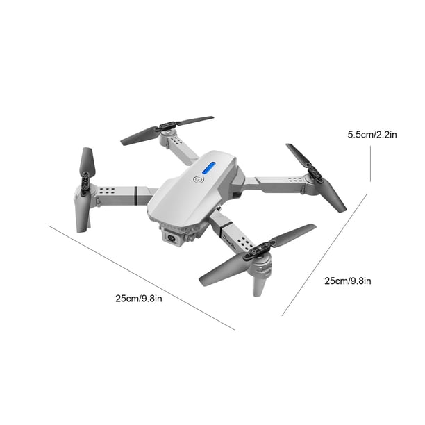 Herunwer 2.4GHz Gyro Drone with WiFi FPV Camera, Altitude Hold, Headless Mode, and One-Key Return