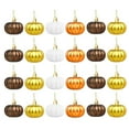 thumbnail image 6 of Eosunjian Mini Pumpkin Hanging Ornaments Thanksgiving Harvest Home Tree Decorations Reusable Hanging Pumpkin Ball for Autumn Holiday Party Supplies (Mix Color), 6 of 12