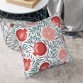 thumbnail image 6 of ZNDUO Square Home Decorative Throw Pillows, Corduroy Cute Fruit Pomegranate Doodle Pattern Couch Pillows, Throw Pillows for Bed, 20"x20", 6 of 8