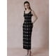 thumbnail image 2 of Vestido de moda de verano con purpurina para mujer, vestido negro elegante con diamantes, ceñido al cuerpo, elástico, para graduación, noche, cumpleaños, traje para discoteca, 2 of 5